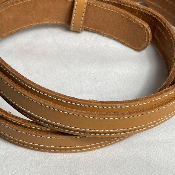 Eddie Bauer Tan Leather Belt main image 2